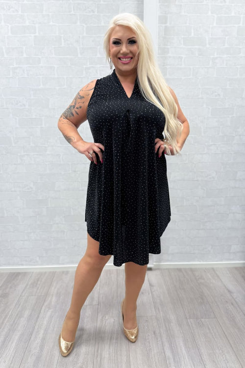 Hihaton tunikamekko sparkles | pusero | pikku-riikka