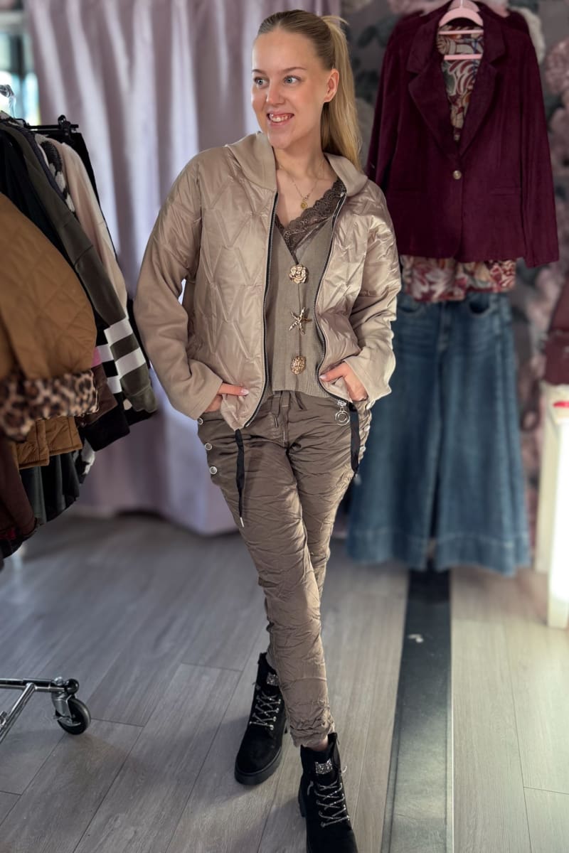Hupputakki karolina | beige | takki | pikku-riikka