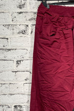 Joustavat housut basic | burgundy | housut | pikku riikka