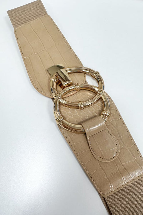 Joustovyö Gold Rings. Joustovyö kultaisella soljella Synteettinen 50% Elastaani 50.