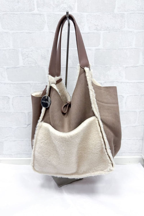 Käsilaukku juliet | taupe | asusteet | pikku-riikka