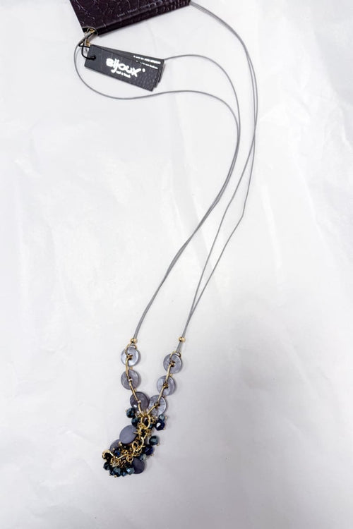 Kaulakoru blue pearls | asusteet | pikku riikka