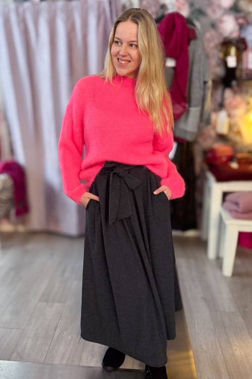 Kid mohair neule lola | pinkki | pusero | pikku-riikka