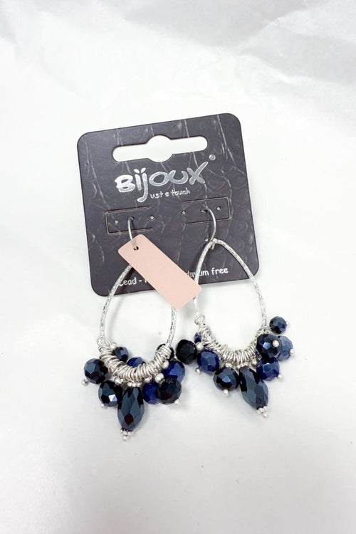 Korvakorut blue gems | asusteet | pikku-riikka