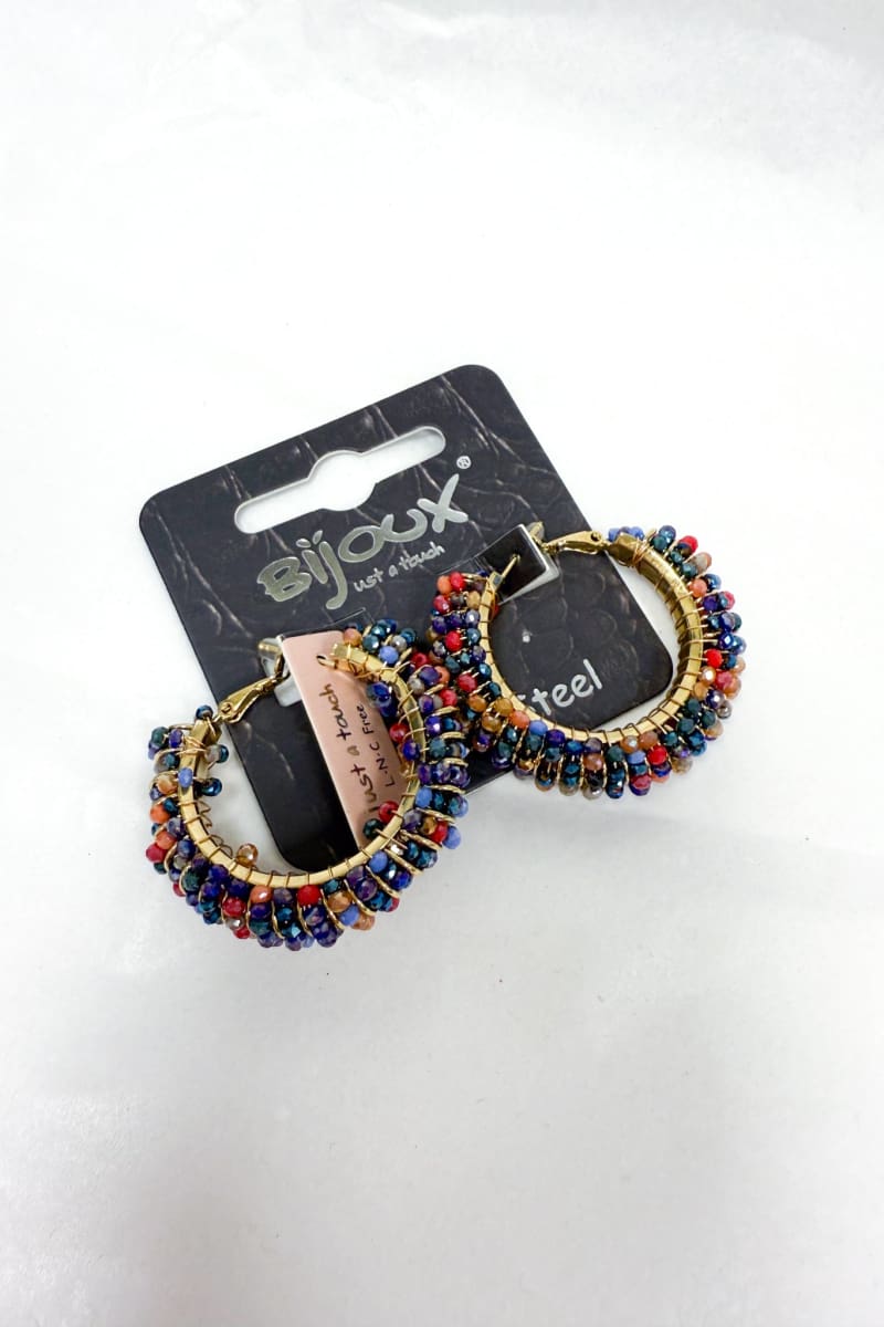 Korvakorut colorful hoops | asusteet | pikku-riikka