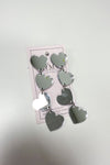 Korvakorut four hearts mimo design | hopea peili | asusteet | pikku-riikka
