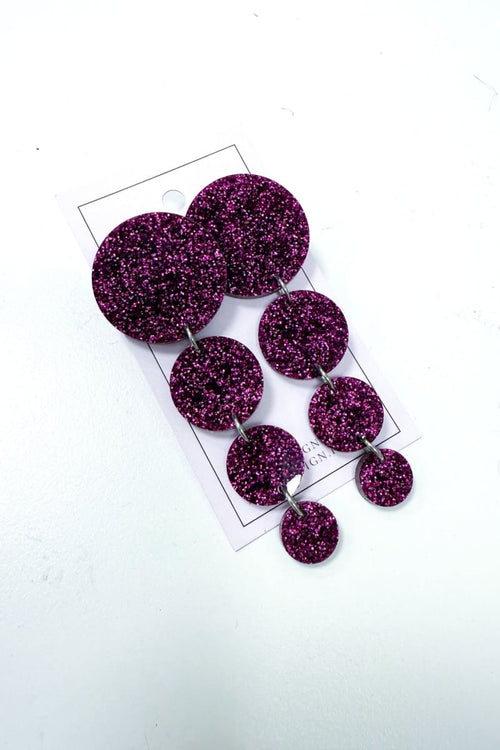 Korvakorut mauve mimo design | asusteet | pikku-riikka