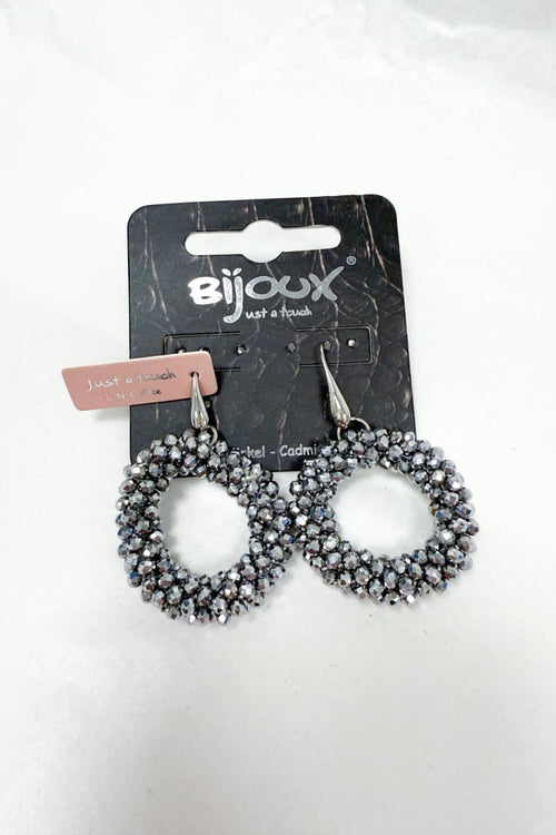 Korvakorut silver circle | asusteet | pikku-riikka