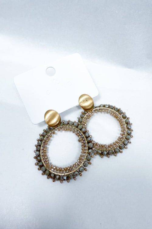 Korvakorut taupe ring | asusteet | pikku riikka