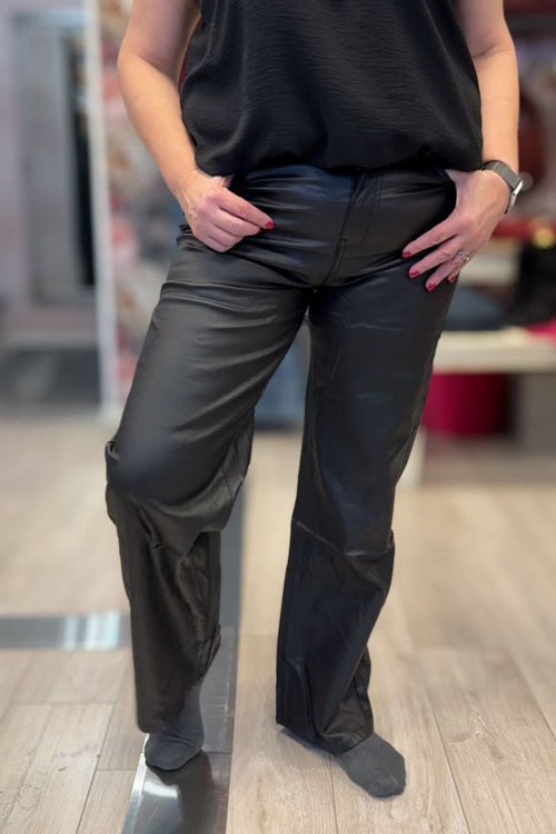 Leveälahkeiset coutatut housut paige goodies | housut | pikku-riikka