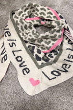 Love-huivi | Oliivi | Asusteet | Pikku-riikka