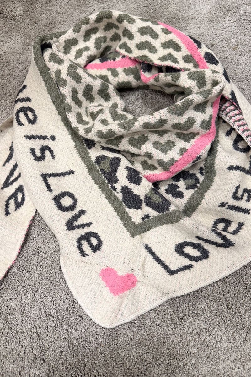 Love-huivi | Oliivi | Asusteet | Pikku-riikka