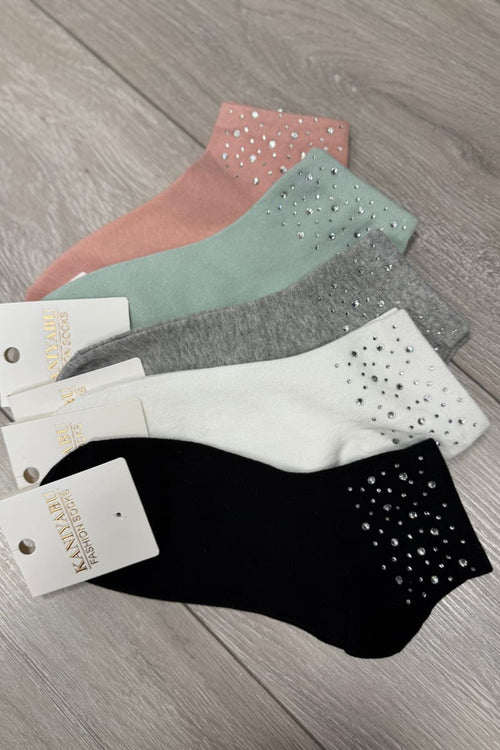Lyhytvartiset sukat rhinestones | asusteet | pikku-riikka