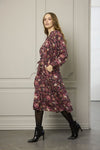 Mekko anabelle zeze kuviollinen mekko S–XXL – kaunis ja mukava mekko, rinnanympärys 108–138 cm, hyvin laskeutuva ja arkeen sopiva valinta