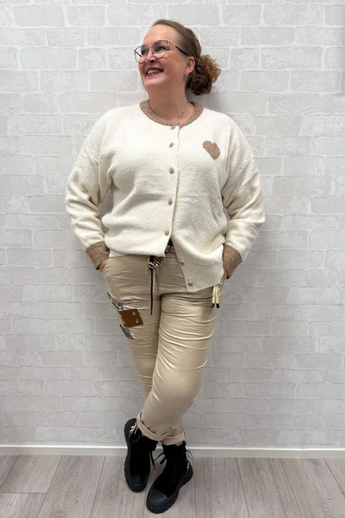 Neuletakki heart | pusero | pikku-riikka