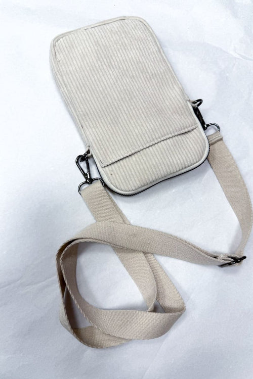 Pikkulaukku corduroy | beige | asusteet | pikku-riikka