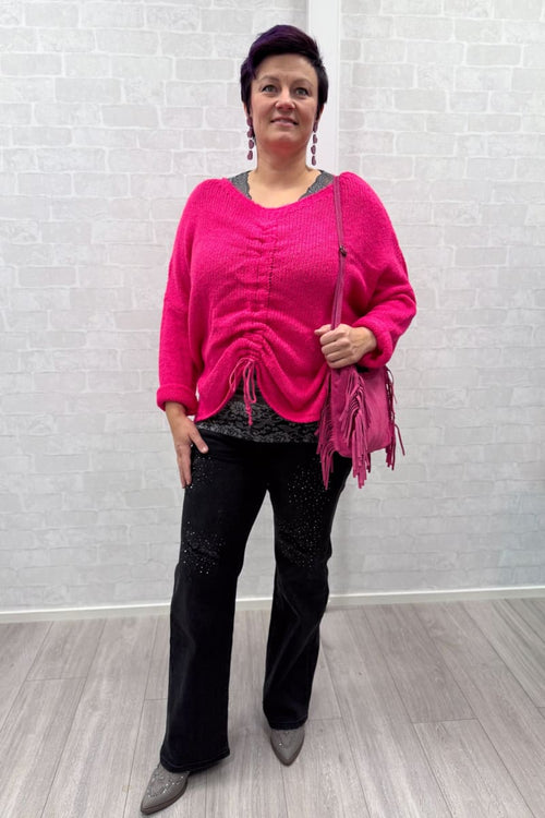 Pitsitoppi zoe | tummanharmaa | pusero | pikku-riikka