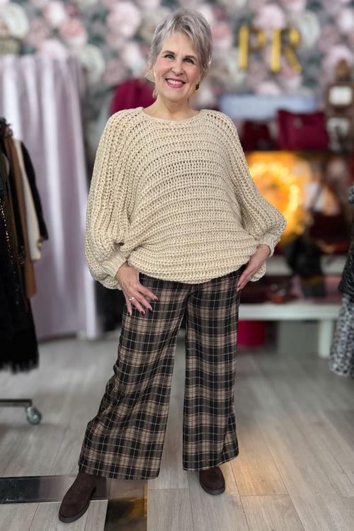 Ruutukuvioiset housut jolene | housut | pikku-riikka